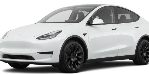 TESLA MODEL Y 2021 5YJYGDEE9MF066886 image